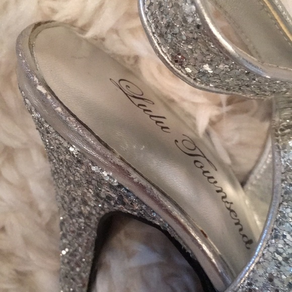 Lulu Townsend Silver Shoes - Picture 5 of 5
